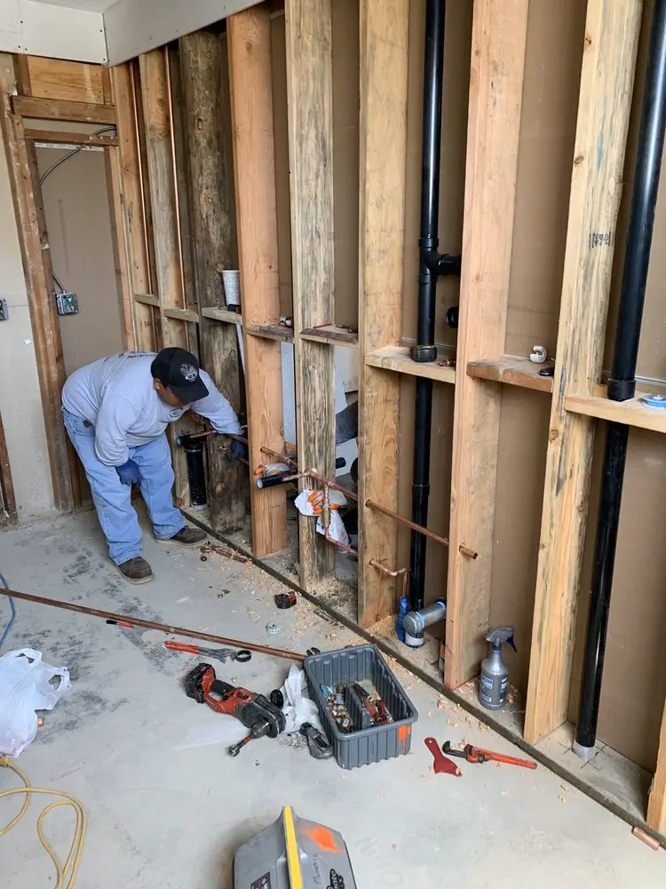Commercial rough-in plumbing for Gas Line Repair in Shearer Hills - Ridgeview